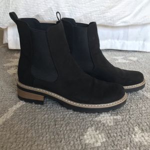 Black Chelsea Boots, size 8